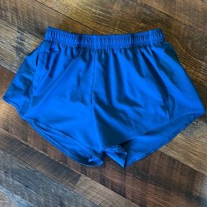 Oiselle OG Distance short size 4 EUC blue